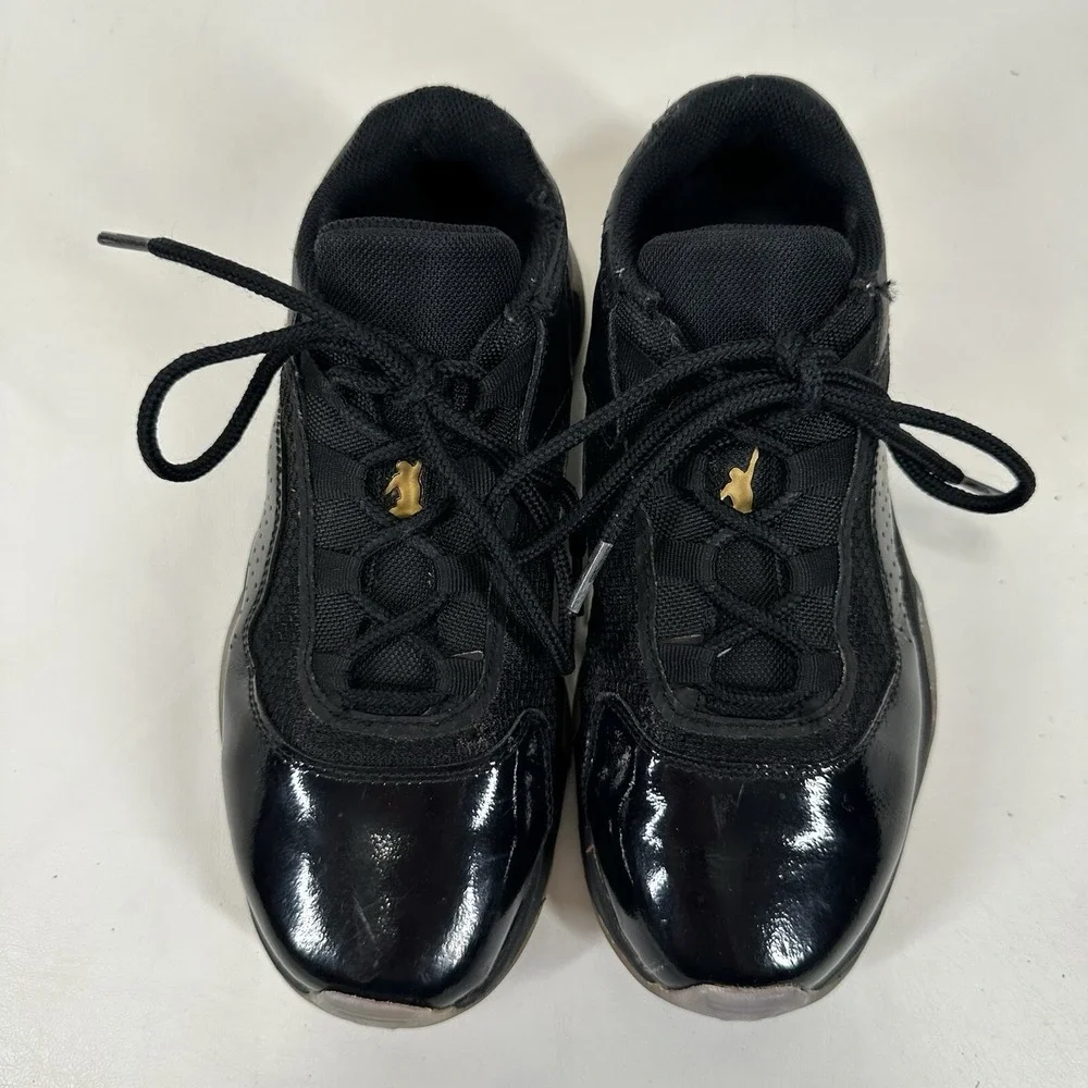 Nike Air Jordan 11 CMFT Low GS DMP Black Gold CZ0907-007‎ Size 7Y / 8.5 Women's